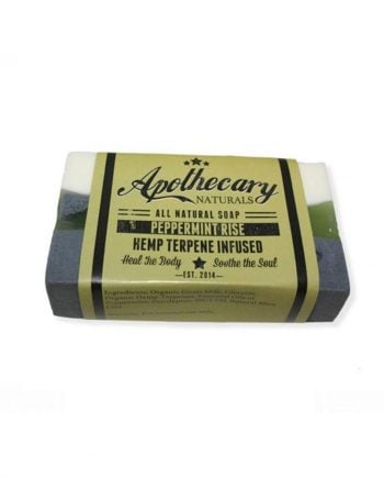 apothecary labs hemp terpene soap peppermint rise