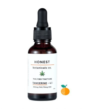 4 to 1 THC/CBD Tangerine Tincture from Honest Botanicals