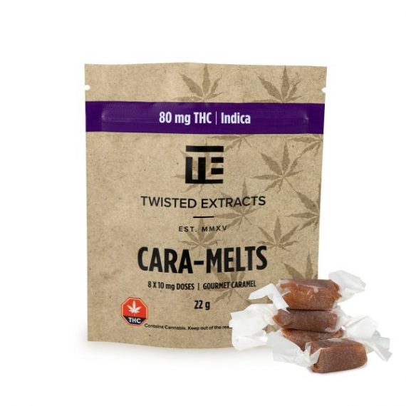 Indica THC Caramels from Twisted Extracts