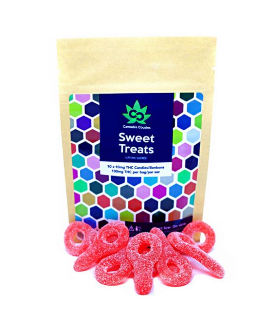 THC Candy - Strawberry Sour Keys