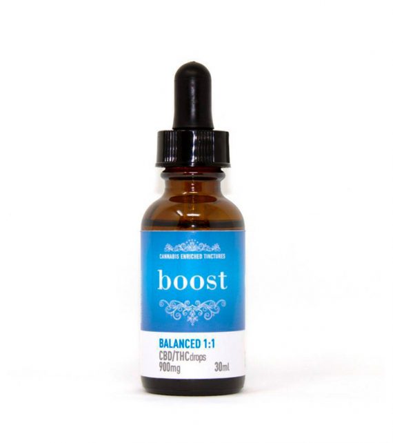 Boost 1 to 1 CBD and THC tincture