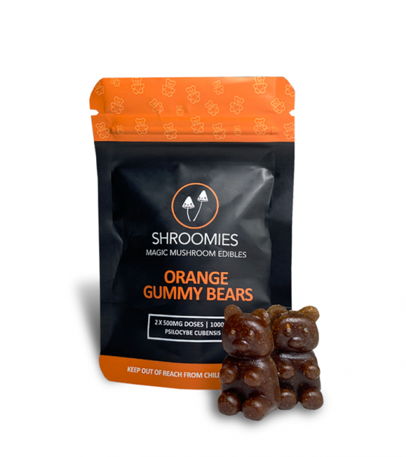 Mushroom Gummy Bears Orange - Online dispensary canada