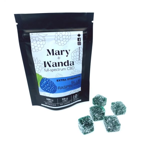 Full Spectrum CBD Gummies | Mary and Wanda | 500mg THC
